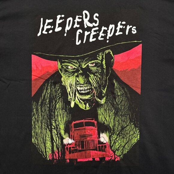 Jeepers Creepers Horror Movie Poster T-Shirt Size XL - Picture 2 of 4